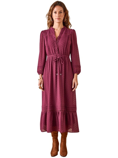 Robe volantée en plumetis - DAXON - Kiabi Robe volantée en plumetis - DAXON - Kiabi
