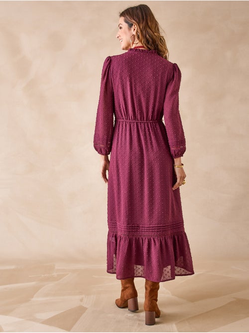 Robe volantée en plumetis - DAXON - Kiabi Robe volantée en plumetis - DAXON - Kiabi
