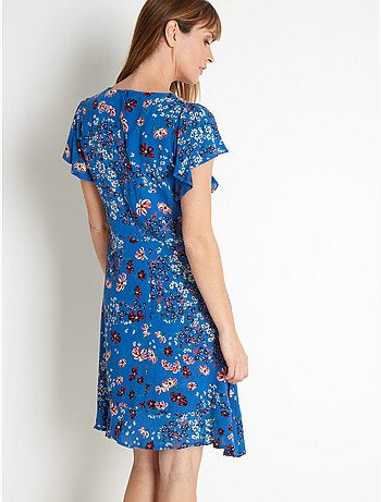 Robe volantée encolure V - DAXON