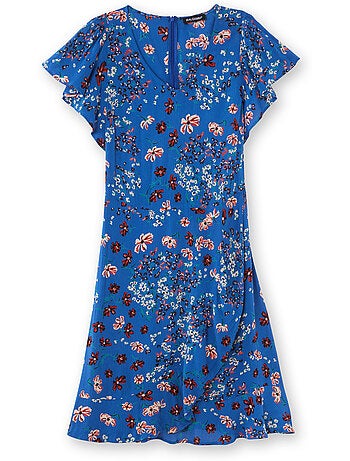 Robe volantée encolure V - DAXON