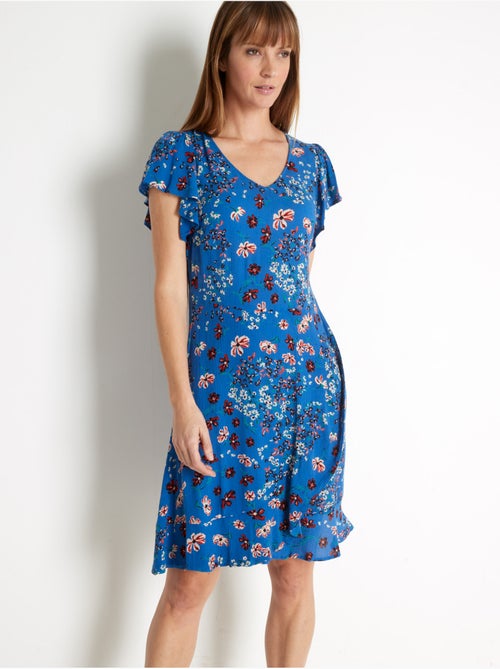 Robe volantée encolure V - DAXON - Kiabi