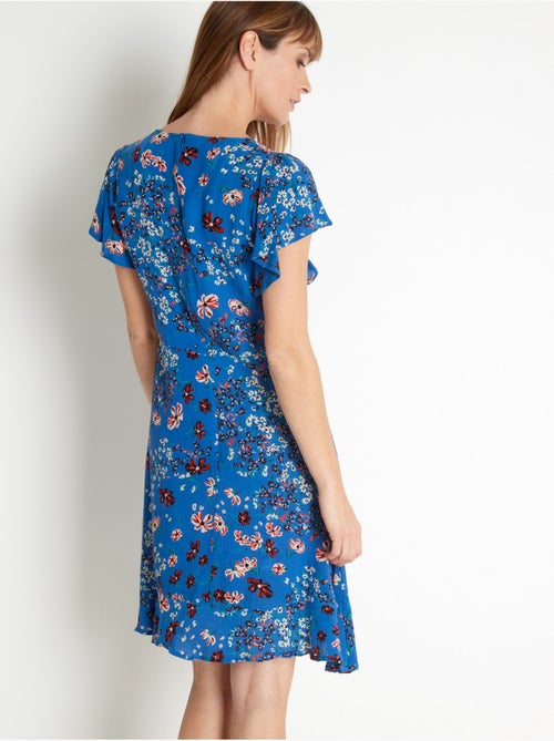 Robe volantée encolure V - DAXON - Kiabi