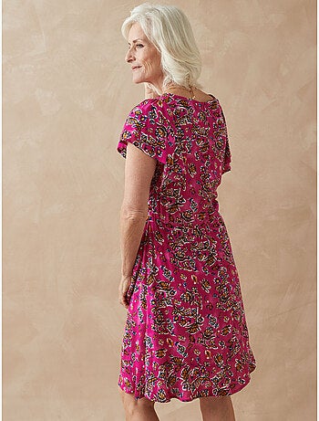 Robe volantée encolure V - DAXON