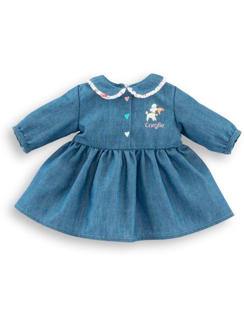 Robe Week-end à Paris pour poupon 30 cm Bleu - Kiabi