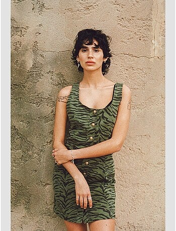 Robe ZERANA droite en jeans 'Le Temps Des Cerises'