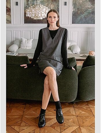Robe ZIGA droite 'Le Temps Des Cerises'