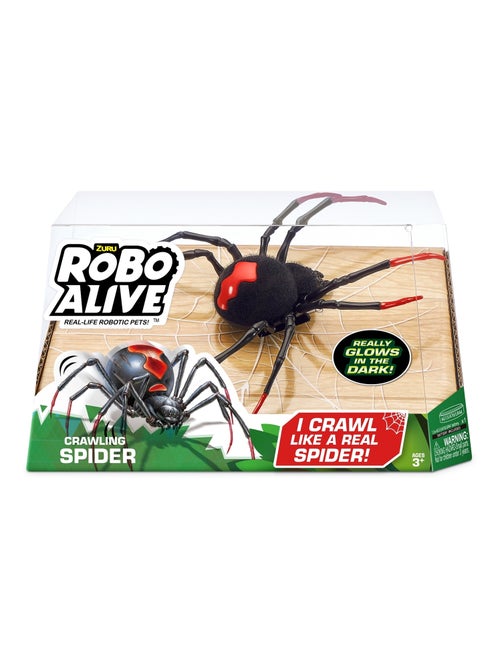 Robo Alive - Araignée rampante, phosphorescente - Kiabi