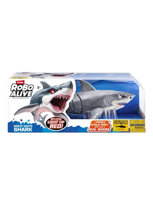 Robo Alive - Grand requin blanc - Kiabi