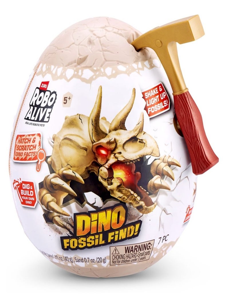 Robo Alive - Mini Dino Fossil Find Multicolore - Kiabi