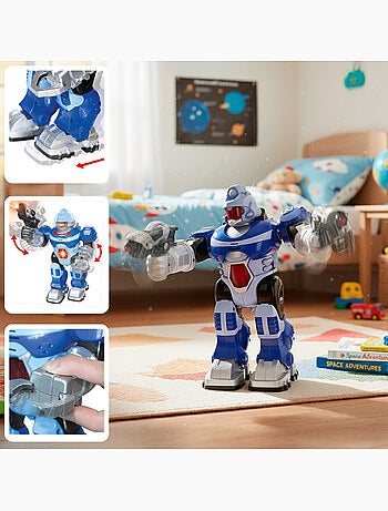 Robot jouet avec lumière et son warriors