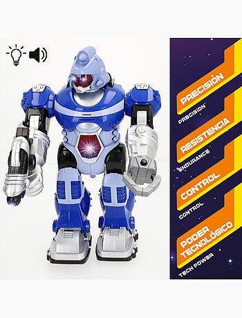Robot jouet avec lumière et son warriors