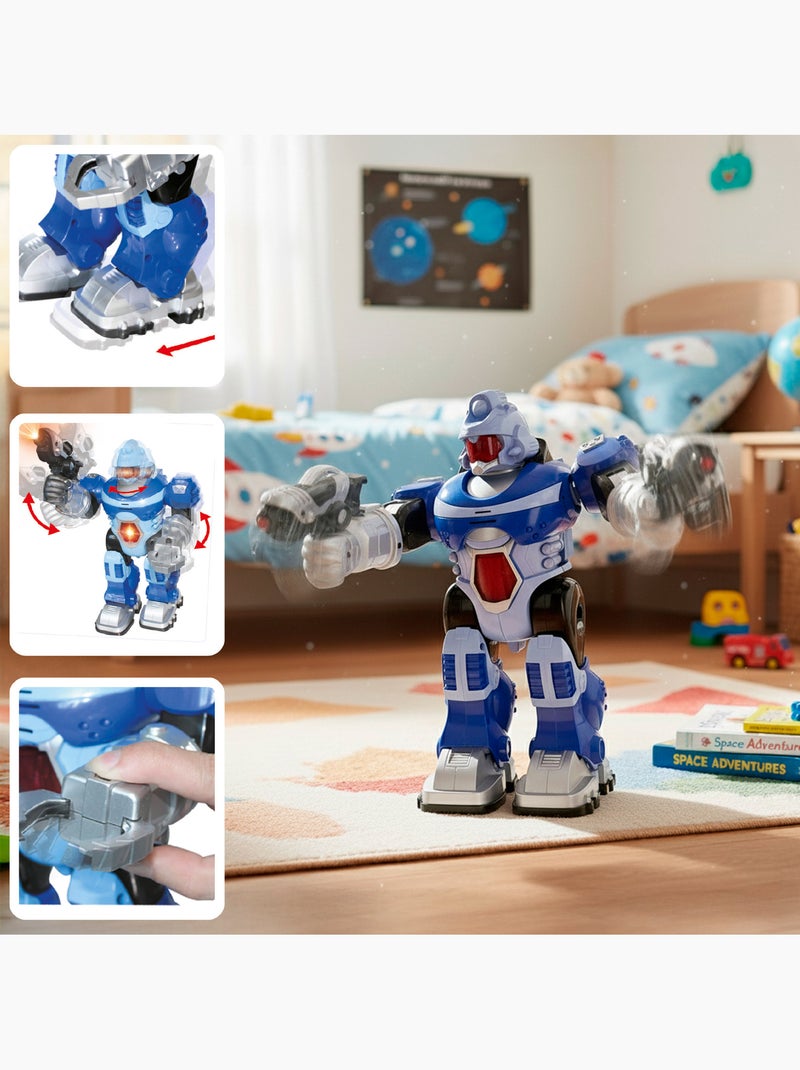 Robot jouet avec lumière et son warriors N/A - Kiabi
