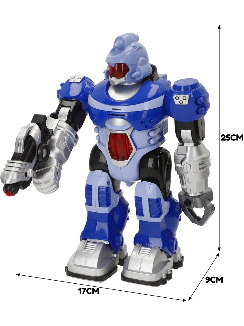 Robot jouet avec lumière et son warriors N/A - Kiabi