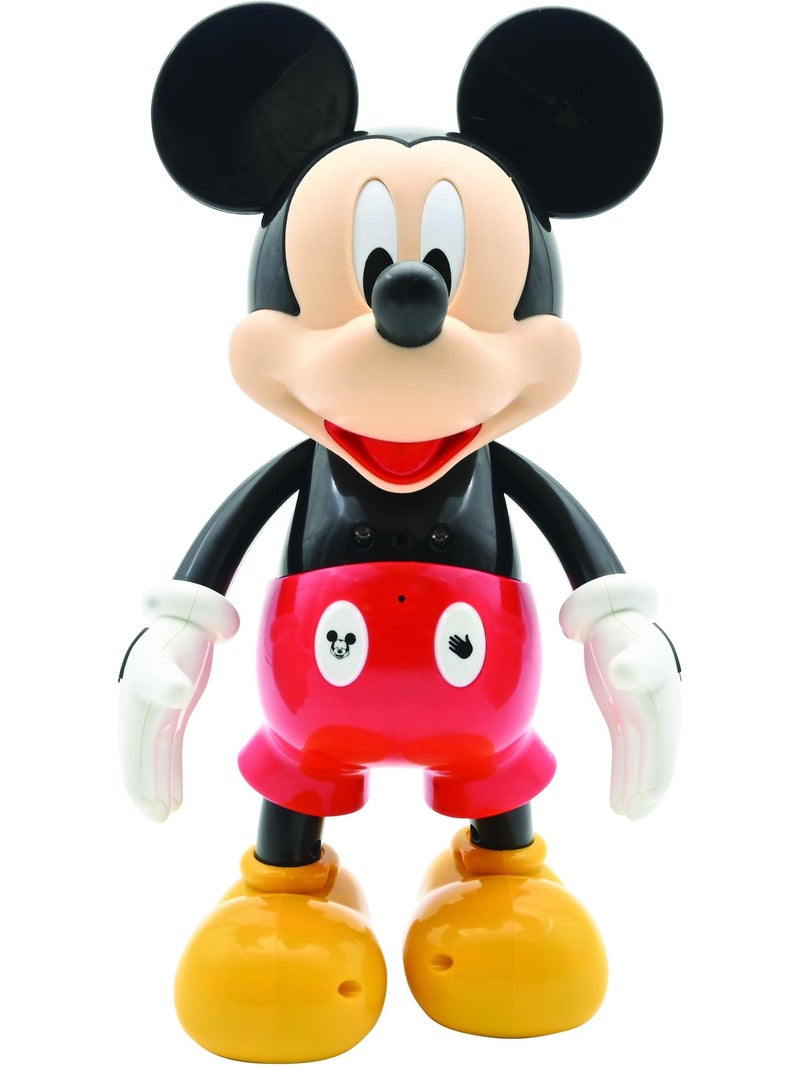 Robot Mickey Bilingue Interactif en Fran?ais/Anglais Rouge - Kiabi