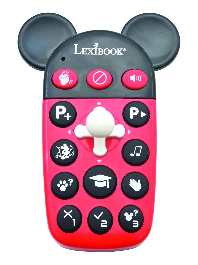 Robot Mickey Bilingue Interactif en Français/Anglais Rouge - Kiabi