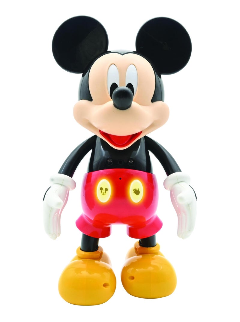 Robot Mickey Bilingue Interactif en Français/Anglais Rouge - Kiabi