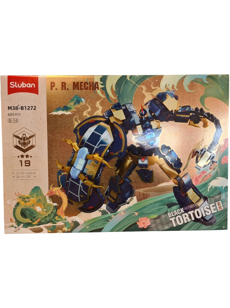 Robot PR Mecha Black Tortoise Bleu - Kiabi