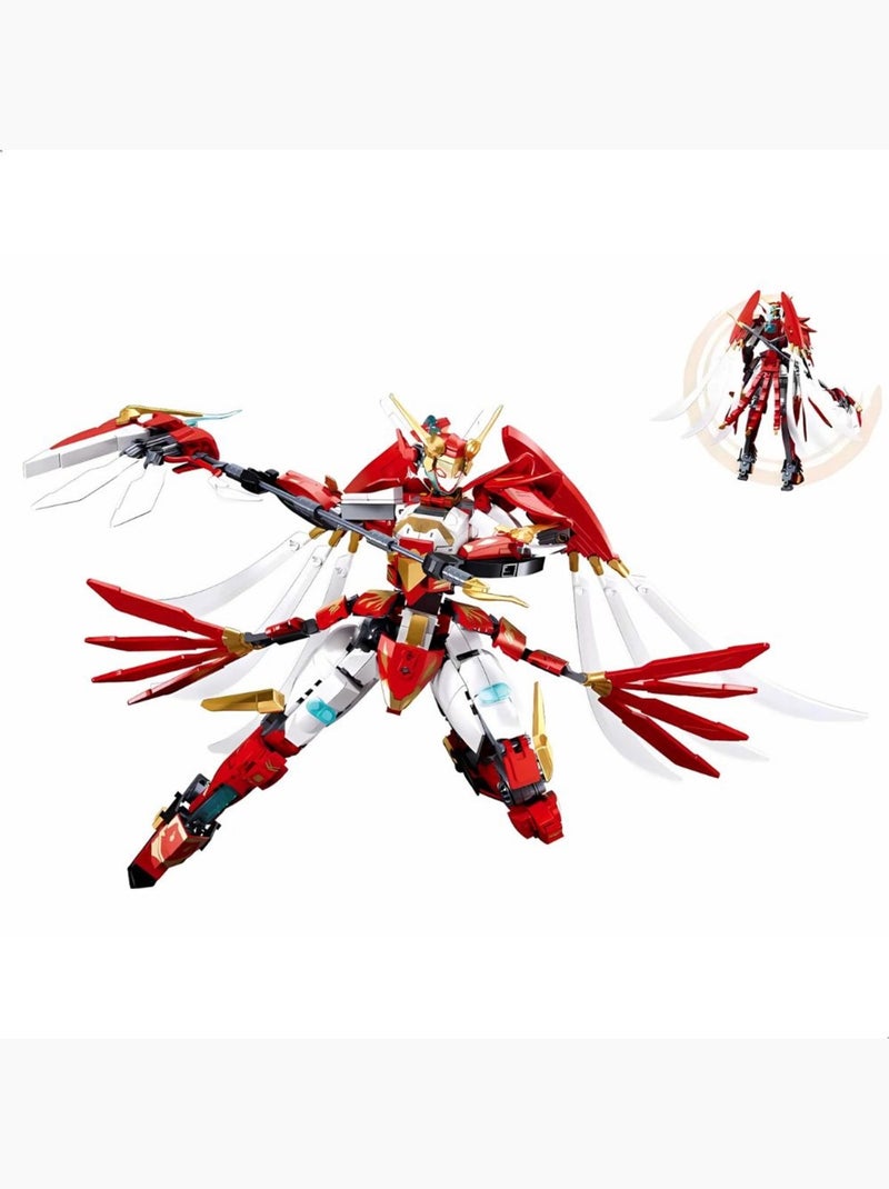 Robot PR Mecha Rosefinch Rouge - Kiabi