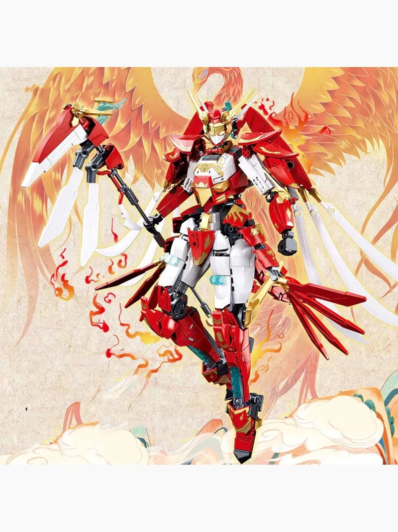 Robot PR Mecha Rosefinch Rouge - Kiabi