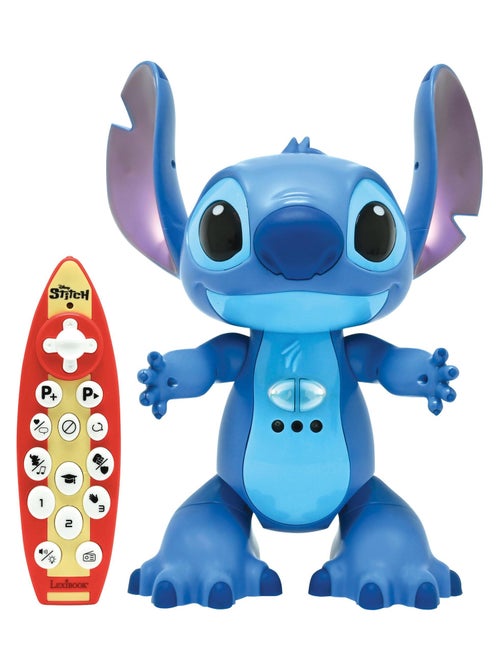 Robot Stitch télécommandé bilingue et intéractif, avec la vraie voix de Stitch - Kiabi