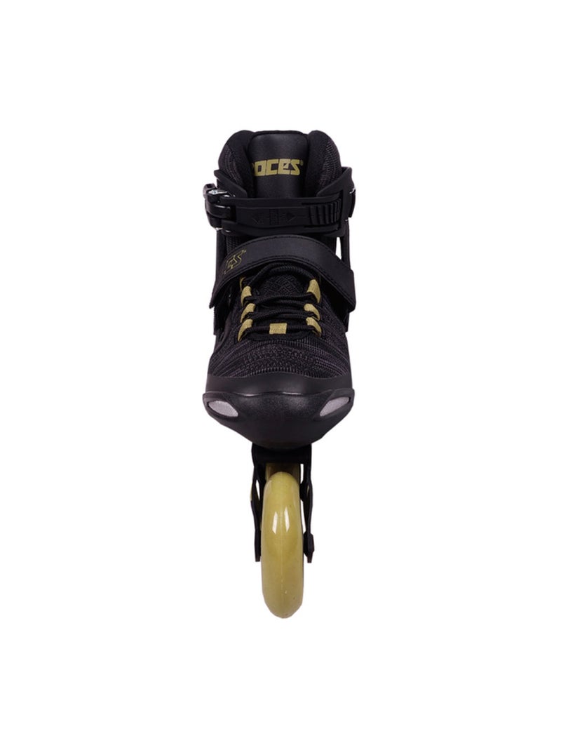 Roces - Patins à roulettes alignées WARP THREAD Noir Vert - Kiabi