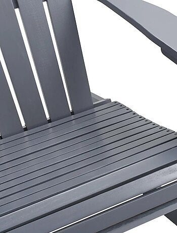 Rocking chair de jardin en bois