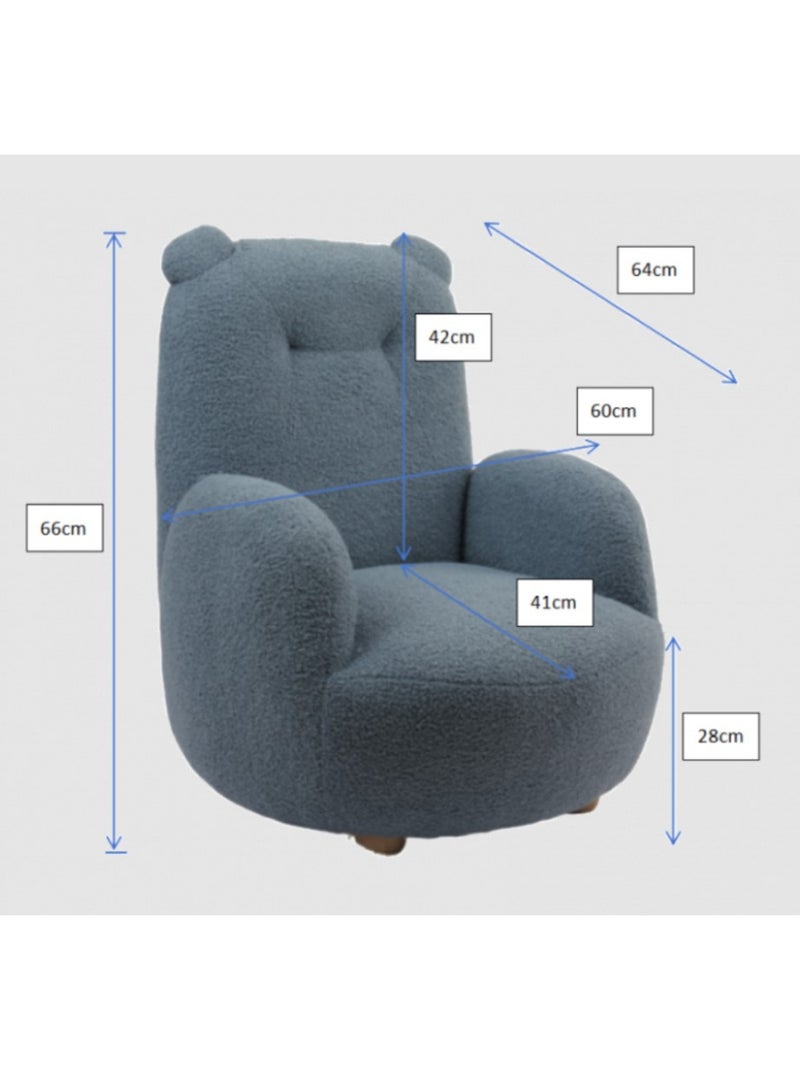 Rocky fauteuil ours - design ludique Marron - Kiabi