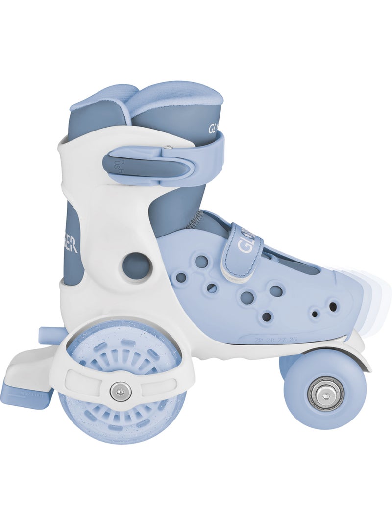 Rollers LEARNING Taille XS/S / 26-29 Bleu pastel - Kiabi