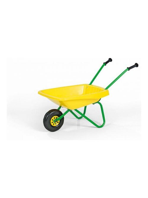 'rolly toys' brouette jaune en plastique pour enfant - Kiabi