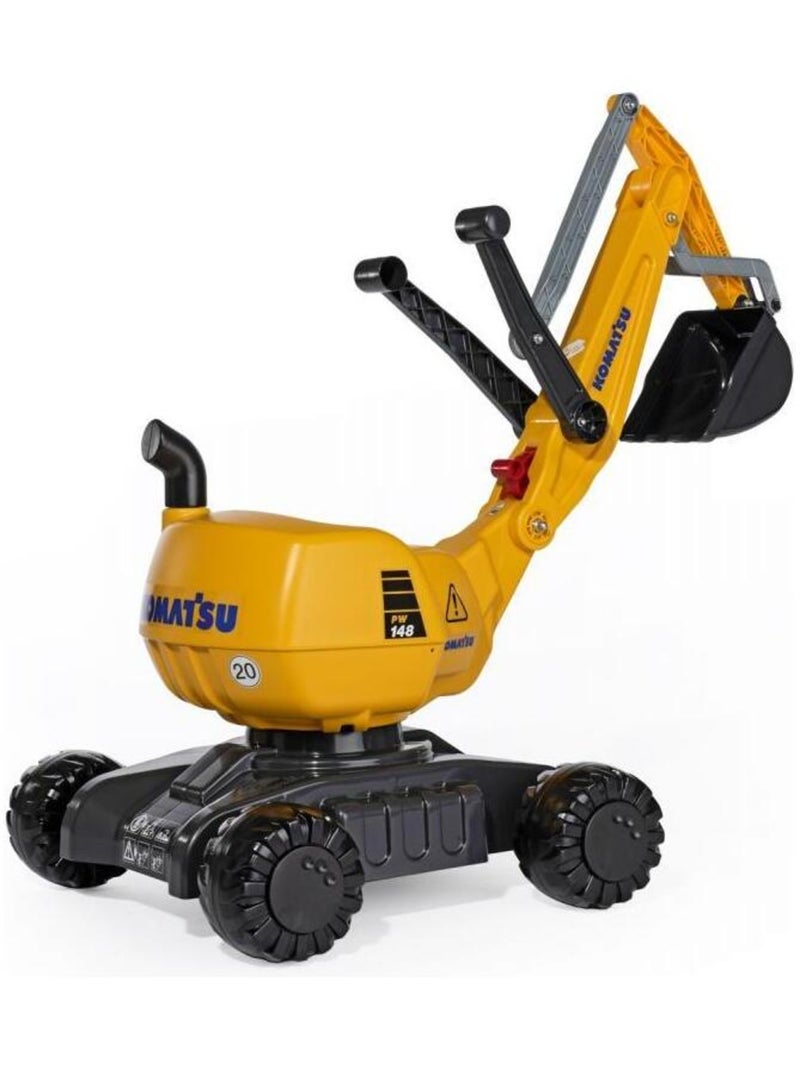'rolly toys' pelleteuse rollydigger komatsu Jaune - Kiabi