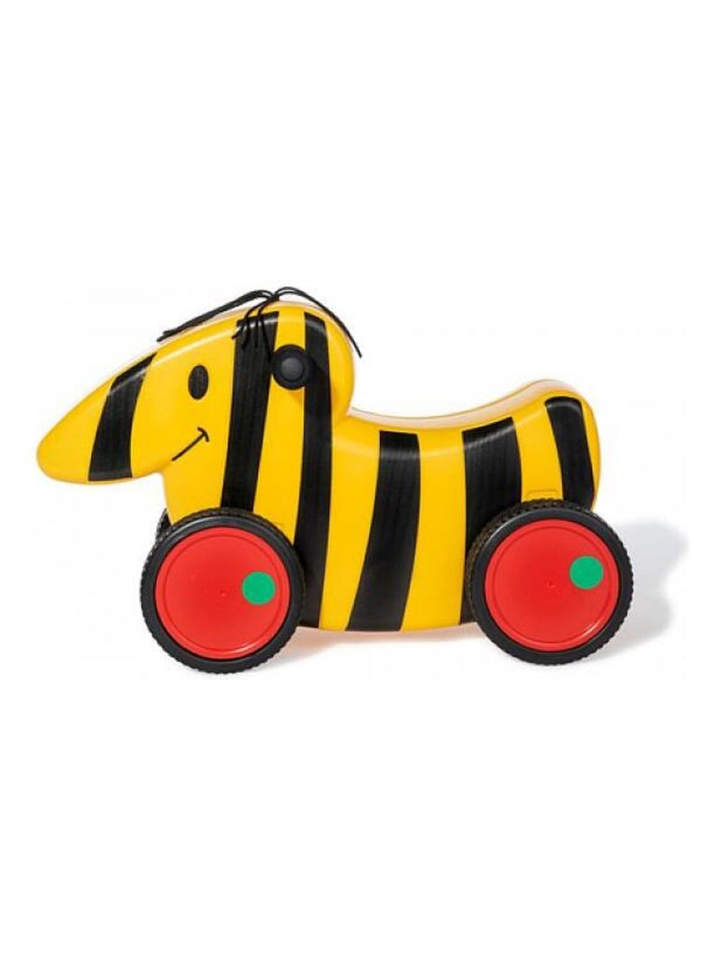 'rolly toys' porteur tigre rayé Jaune - Kiabi