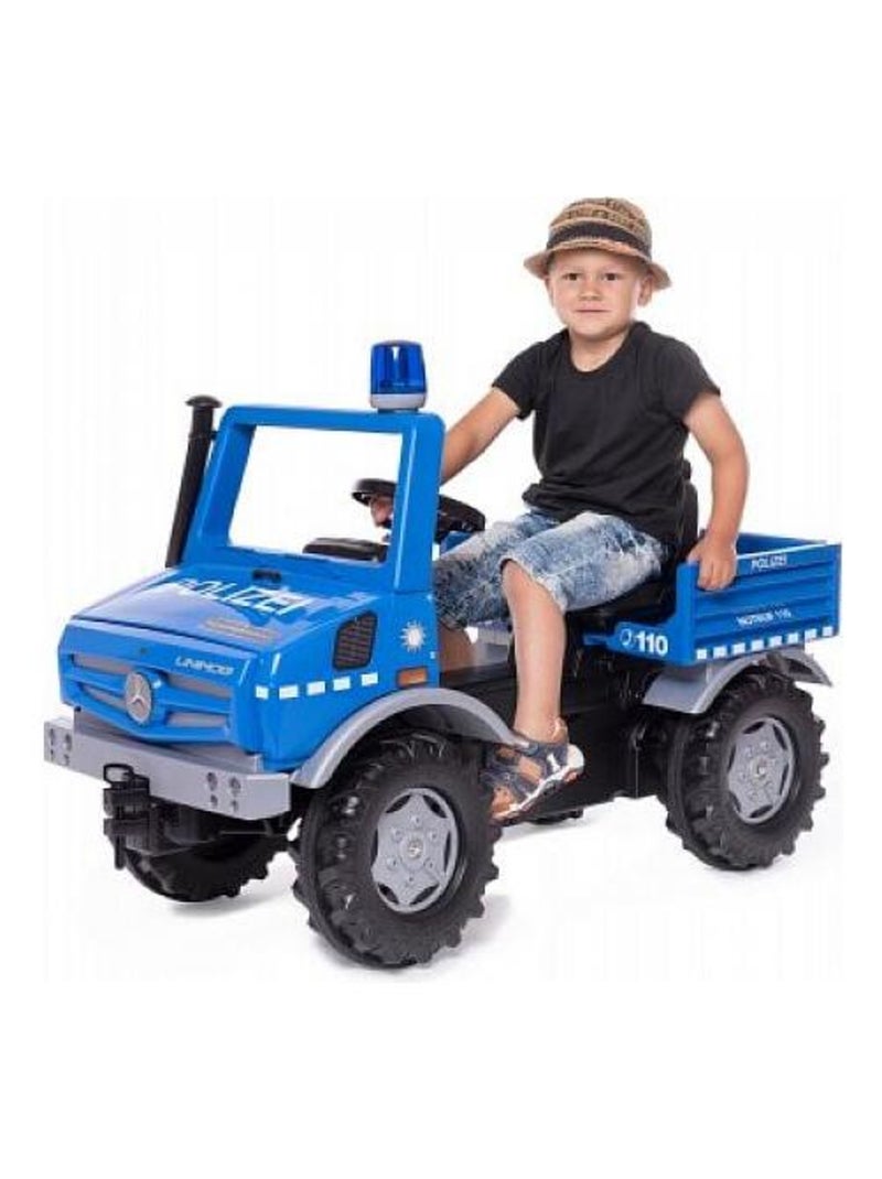 'rolly toys' tracteur a pédales police rollyunimog Bleu - Kiabi