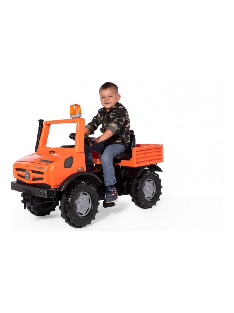 'Rolly Toys' Tracteur a pédales service rollyUnimog Orange - Kiabi