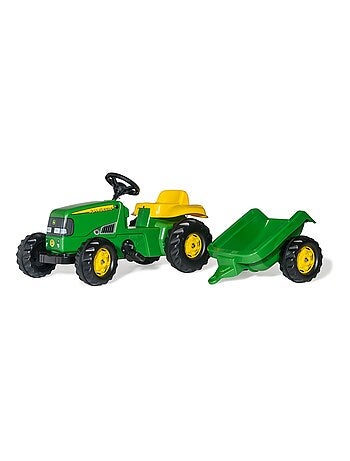 RollyKid John Deere avec remorque