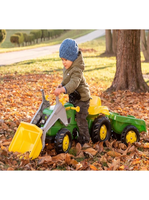 rollyKid John Deere pell Lader avec remorque - Kiabi