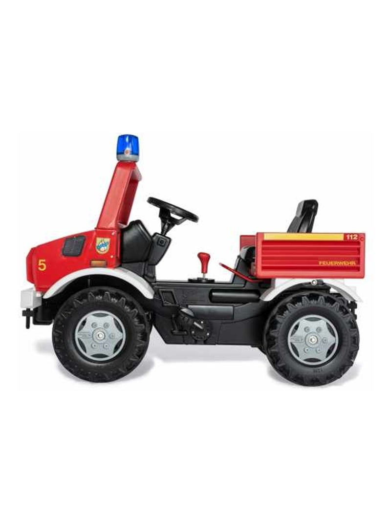 rollyUnimog Fire Truck avec frein et lumières Rouge - Kiabi