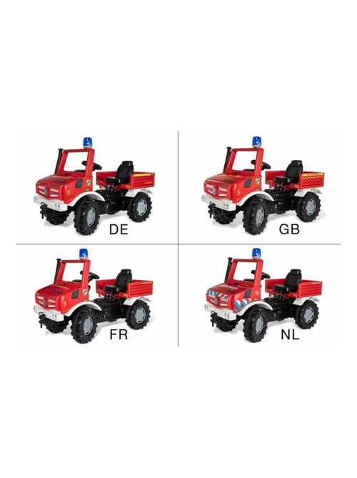 rollyUnimog Fire Truck avec frein et lumières - Kiabi