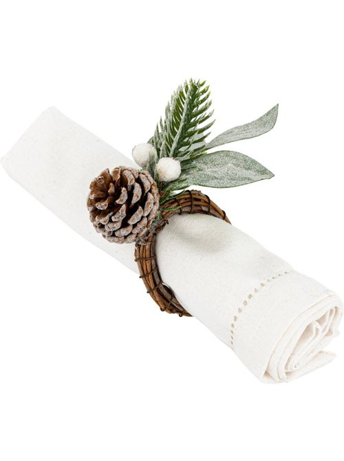 Rond serv branche enneigee x2 - Kiabi