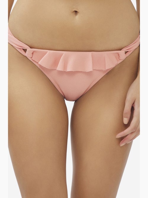 Rosey bas de bikini à volant côté penti - Kiabi Rosey bas de bikini à volant côté penti - Kiabi