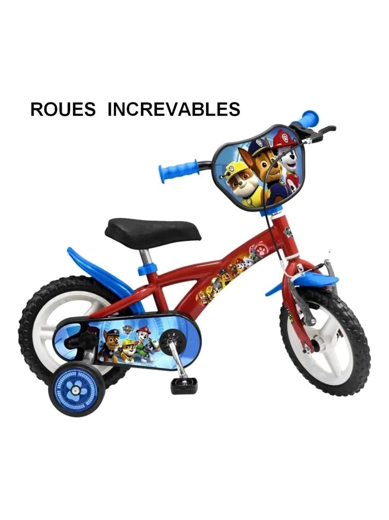 Roue anti-crevaison velo 12 pouces La Pat Patrouille increvable N/A - Kiabi