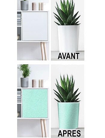 Rouleau d'adhésif décoratif pailleté