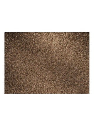 Rouleau d'adhésif décoratif pailleté marron glacé 45 x 150 cm