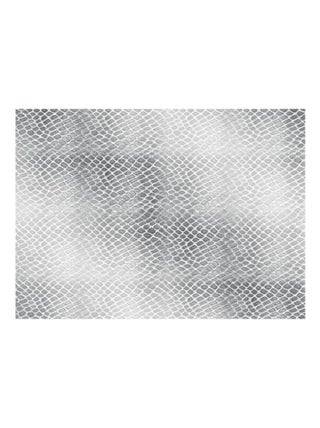 Rouleau d'adhésif décoratif Peau de serpent argent 45 x 150 c