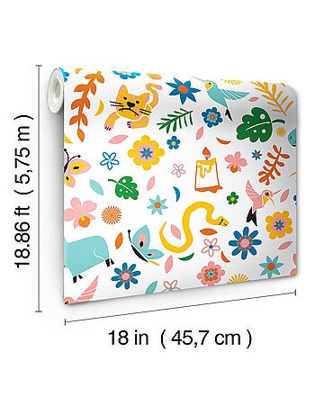 Rouleau de papier peint auto-adhésif - Disney Encanto Jungle