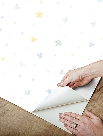 Rouleau de papier peint auto-adhésif - Disney Mickey Mouse - Confettis