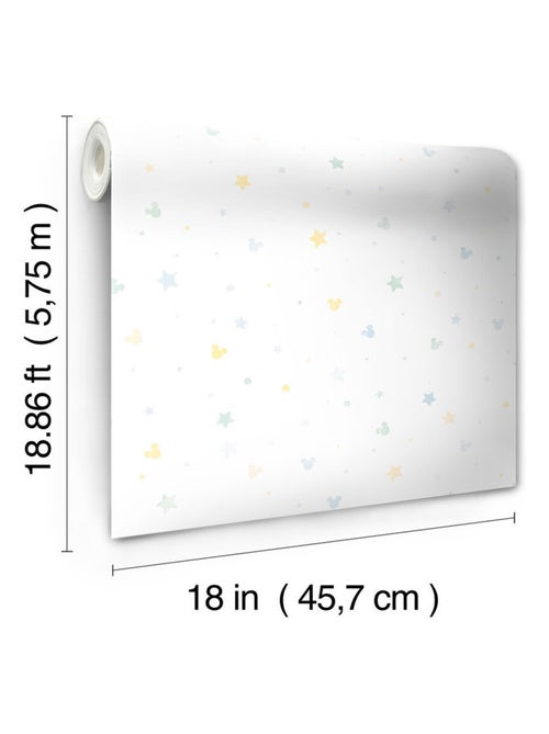Rouleau de papier peint auto-adhésif - Disney Mickey Mouse - Confettis - Kiabi