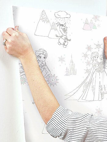 Rouleau de papier peint auto-adhésif - La Reine des Neiges