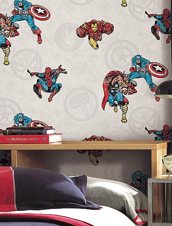 Rouleau de papier peint auto-adhésif - Marvel Avengers Comics
