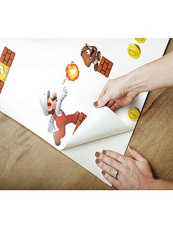 Rouleau de papier peint auto-adhésif - Nin Mario Bros