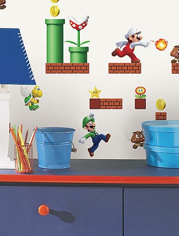 Rouleau de papier peint auto-adhésif - Nin Mario Bros
